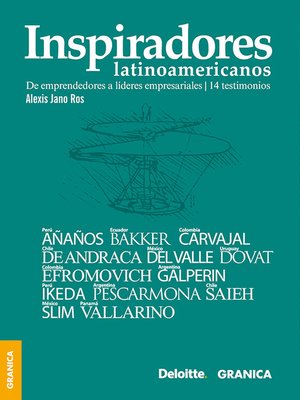 cover image of Inspiradores Latinoamericanos